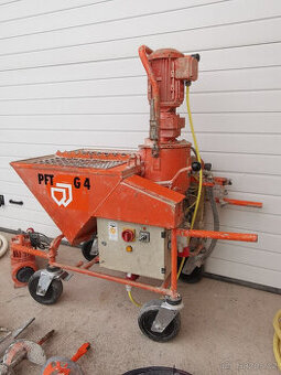 Čisticí stroj PFT G4 míchací čerpadlo vč. kompresoru + hadic