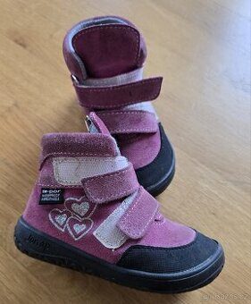 Dětské nepromokavé barefoot boty - velikost 23