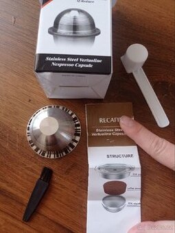 Nová plnitelná kapsle pro Nespresso