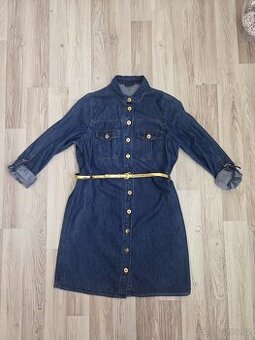 Džínové šaty vel. 36/38