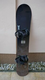 SNOWBOARD BURTON 157CM/VÁZÁNÍ BURTON CUSTOM