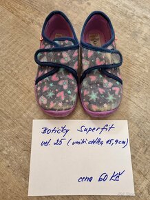 Detske boty velikost 25 (155 -166 mm)