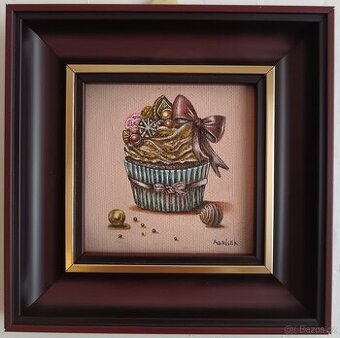 5x obraz vhodný do cukrárny, kavárny atd.