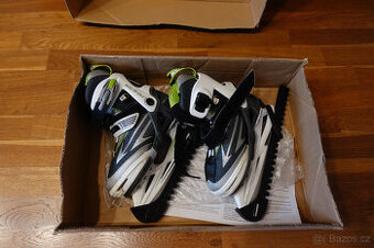 Prodám krásné brusle Action-EVO Zeleno-bílo-černé