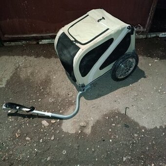 Přívěsný vozík za horské kolo na psa nebo zavazadla