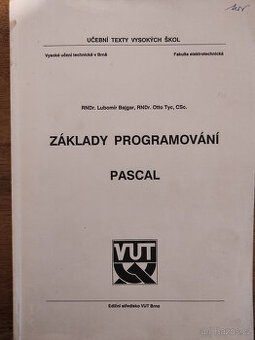 Základy programování Pascal