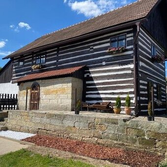 Pronájem roubenky v Břežovicích u Máchova Jezera