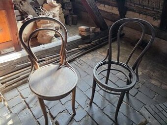poklady z půdy - židle Thonet