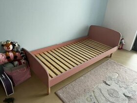 Detska postel ruzova 90x200