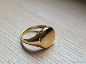 Zlatý prsten 18k - 1