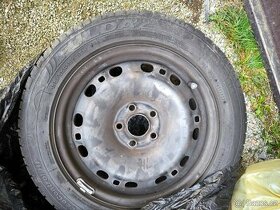 4xplechy s letními pneu 195/55R15 85H ze škoda Fabia II