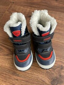 Zimní kotníkové boty, velikost 28