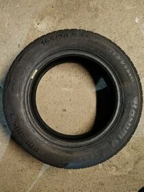 3x pneu 165/70 R14 81T, 1x zimní, 2x letní, Barum, Conti