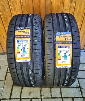 Nové letní pneu 225/45 ZR17 XL-2 kusy