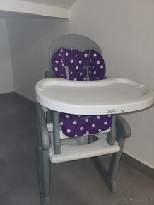 Jídelní židlička BabyDesign Candy, Jídelní stolička 2v1