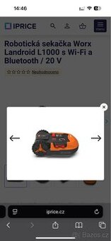 Robotická sekačka Worx Landroid L1