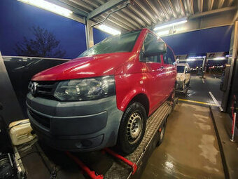 Vůz na díly VW Transporter T5 kombi FL 2010 CAAB LRS LA3H