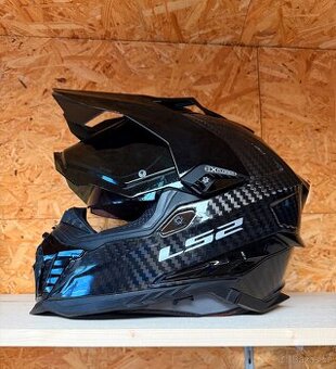 Přilba LS2 MX701 C EXPLORER GLOSS CARBON-06 Velikost M