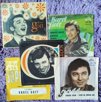 5x SP Karel Gott