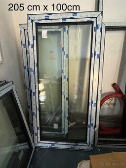 Plastove okno Hensfort 808mm x 1858mm