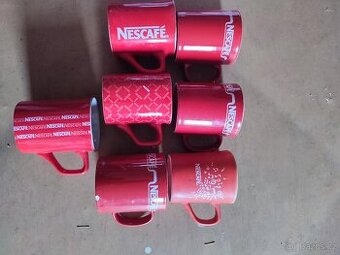 Hrnečky Nescafé jen celek 7ks