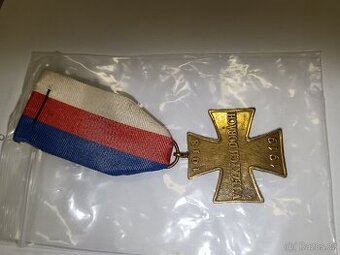 vyznamenání kříž V Těžkých dobách 1918-1919