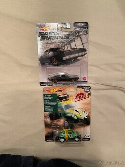 Hot wheels - premium fast and furious, dodge, Volkswagen
