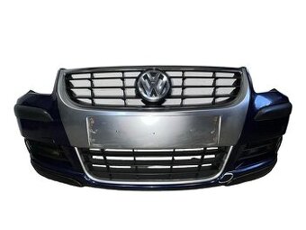 Přední nárazník tmavě modrá LD5Q VW Touran 1T2 facelift 2007