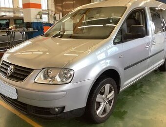 Volkswagen CADDY MAXI 1.9 TDI 77KW 220 tis km BEZ KOROZE