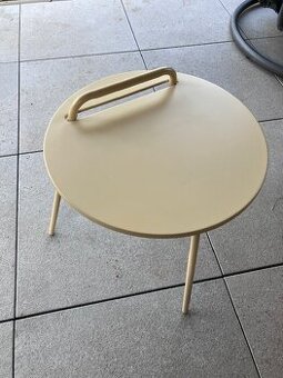 Odkládací stolek STAE Ø40 světle žlutá