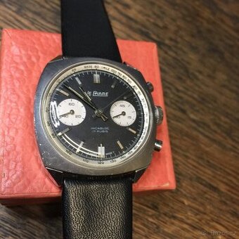 krásné švýcarské hodinky Le Phare - Chronograph 1965s