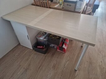 Ikea deska stolu 150x75cm + 2 nohy