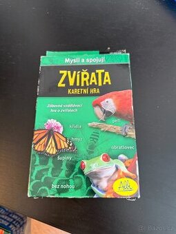 Mysli a spojuj Zvířata – karetní hra