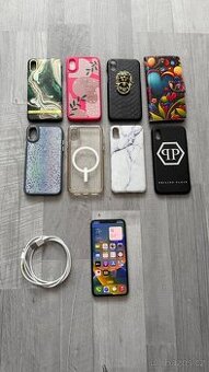 Apple iPhone X 64GB nová baterie displej nepoškrábaný