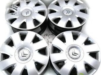 Alu kola 4x108 15 v zachovalém stavu Citroen Peugeot