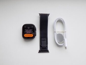 Apple Watch Ultra 2 (2024) + Cellular Černý titan - ZÁRUKA