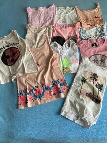 Letní tílka a triko