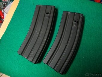2x zásobník zasobníky AR15 M4 volně prodejné na 5 ran