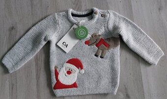 Nový Vánoční svetr C&A vel. 62