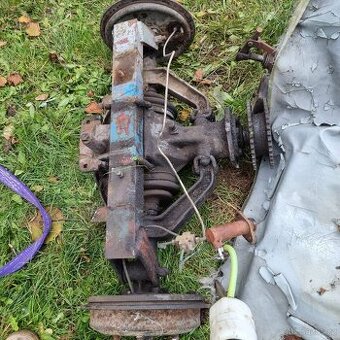 zadní náprava s dferákem