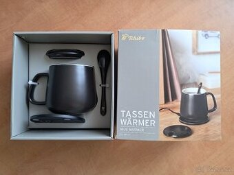 NOVÝ NEPOUŽITÝ Tchibo ohřívač šálku s bezdrátovou nabíječkou