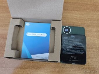 Bezdrátová powerbanka EXJ 10000mAh tam.zelená