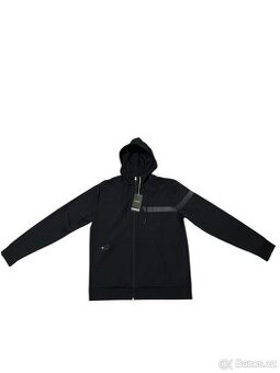 Pánská mikina BOSS Saggy 1 Arm Stripe Logo – černá 🖤