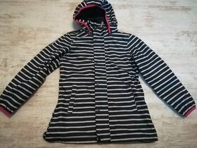 Nepromokavá proužkovaná bunda