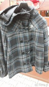 Dámský károvaný kabát Timeout vel. M