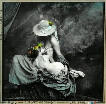 Jan Saudek - Sweet Bonding - originální fotografie
