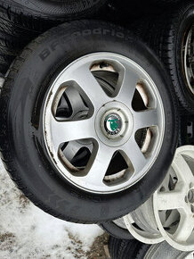 Alu kola Škoda Octavia I 5x100 r15 sada 4ks