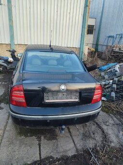 Škoda superb 1, 1.9tdi černá metalíza