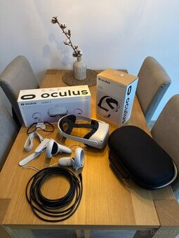 Meta Quest 2 256GB + originál Elite Strap + pouzdro