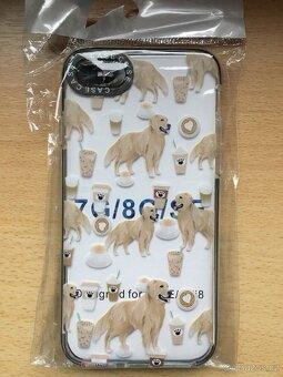 Dětský kryt/obal - Apple/Iphone/SE2020/retrívr,tučňák